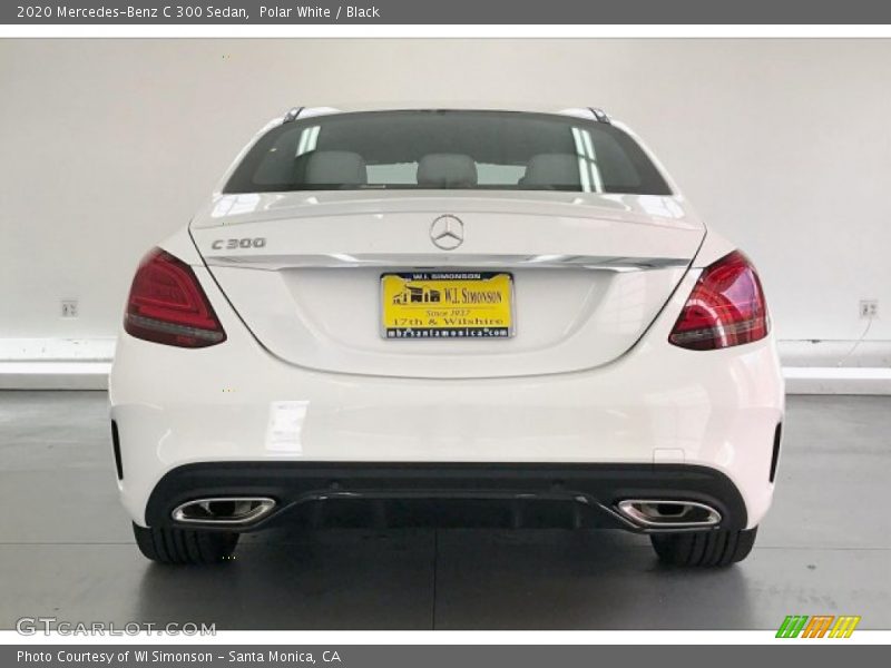 Polar White / Black 2020 Mercedes-Benz C 300 Sedan