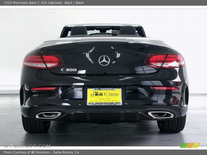 Black / Black 2020 Mercedes-Benz C 300 Cabriolet