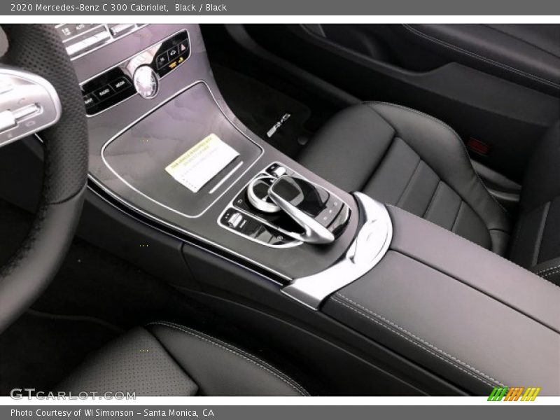 Controls of 2020 C 300 Cabriolet