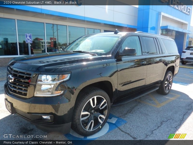 Black / Jet Black 2020 Chevrolet Suburban LT 4WD