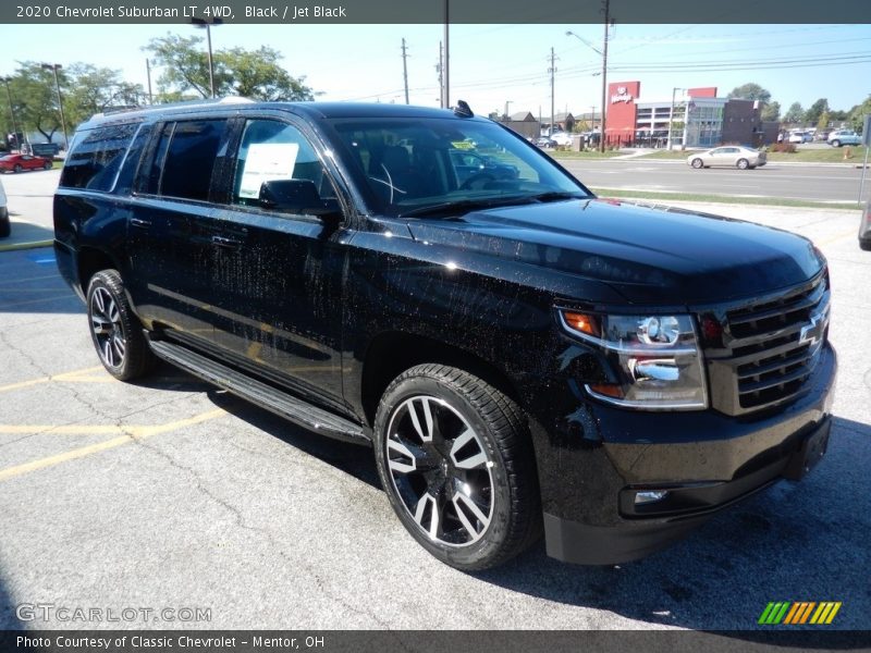 Black / Jet Black 2020 Chevrolet Suburban LT 4WD