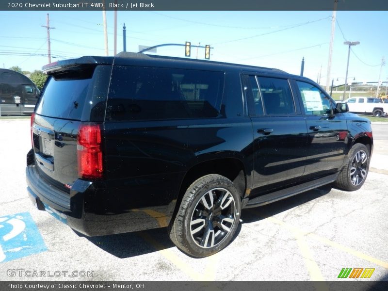 Black / Jet Black 2020 Chevrolet Suburban LT 4WD