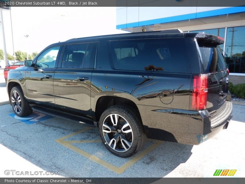 Black / Jet Black 2020 Chevrolet Suburban LT 4WD