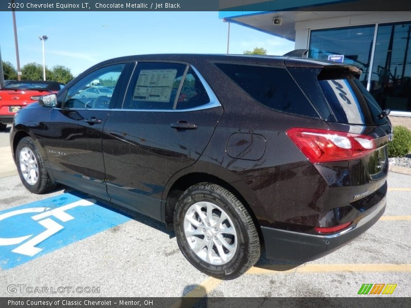 Chocolate Metallic / Jet Black 2020 Chevrolet Equinox LT