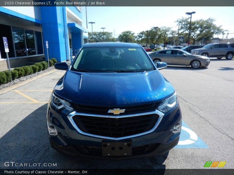 Pacific Blue Metallic / Jet Black 2020 Chevrolet Equinox LT