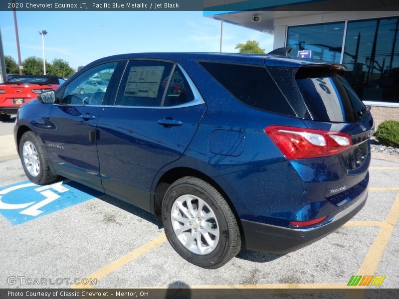 Pacific Blue Metallic / Jet Black 2020 Chevrolet Equinox LT