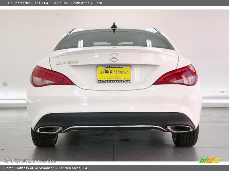 Polar White / Black 2019 Mercedes-Benz CLA 250 Coupe