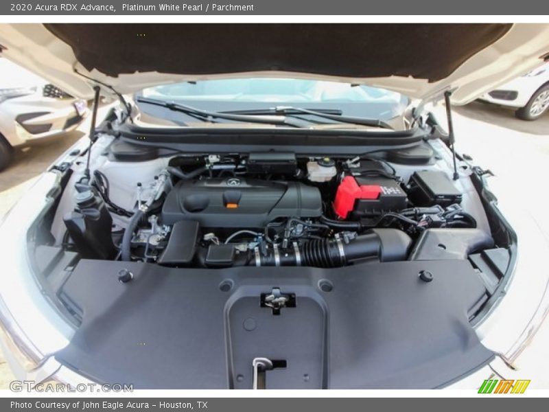 Platinum White Pearl / Parchment 2020 Acura RDX Advance