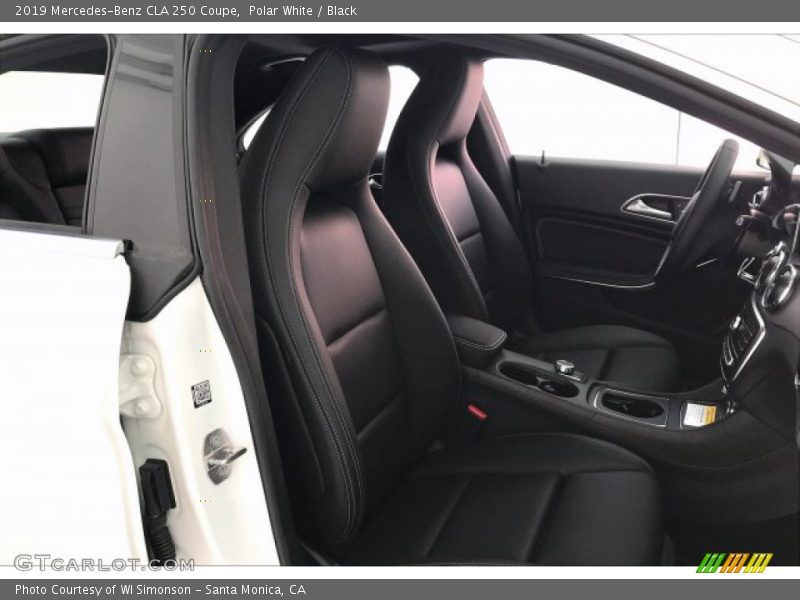 Polar White / Black 2019 Mercedes-Benz CLA 250 Coupe