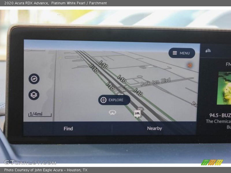 Platinum White Pearl / Parchment 2020 Acura RDX Advance