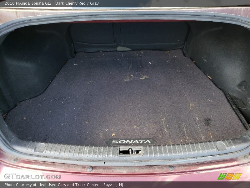 Dark Cherry Red / Gray 2010 Hyundai Sonata GLS