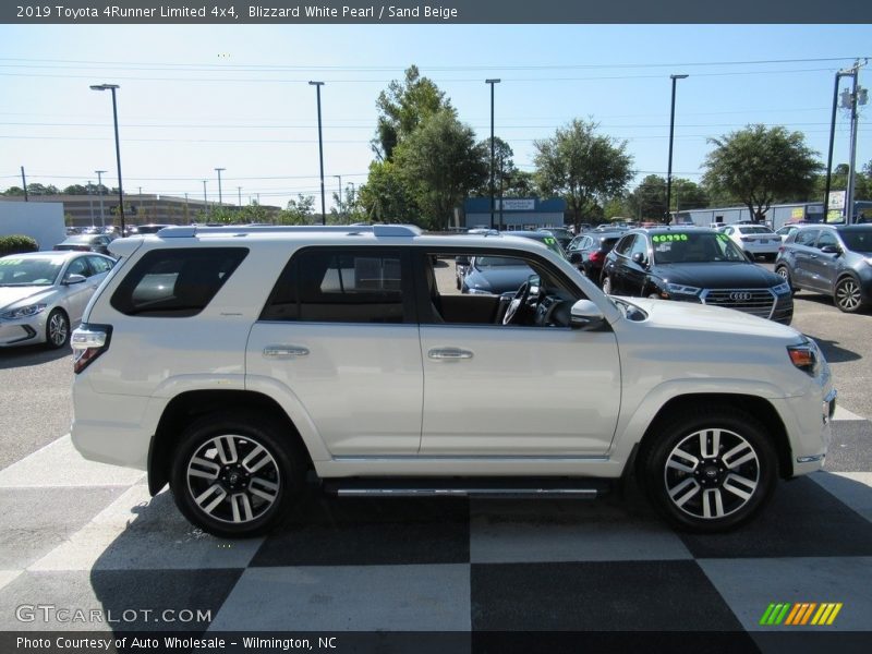 Blizzard White Pearl / Sand Beige 2019 Toyota 4Runner Limited 4x4