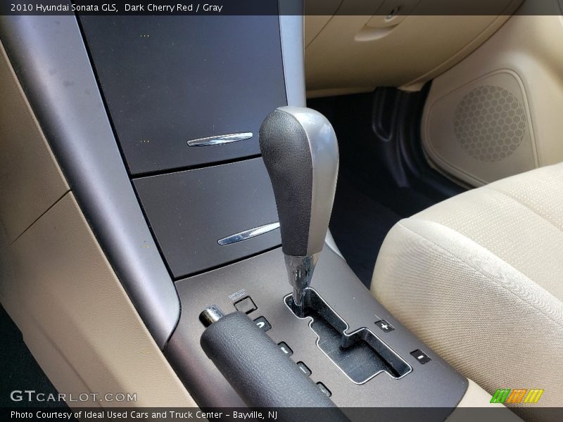 Dark Cherry Red / Gray 2010 Hyundai Sonata GLS
