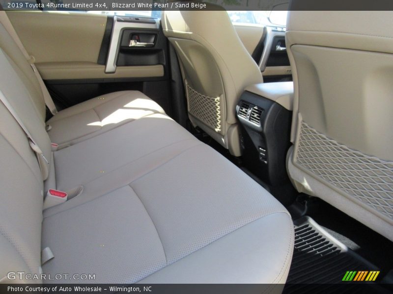 Blizzard White Pearl / Sand Beige 2019 Toyota 4Runner Limited 4x4