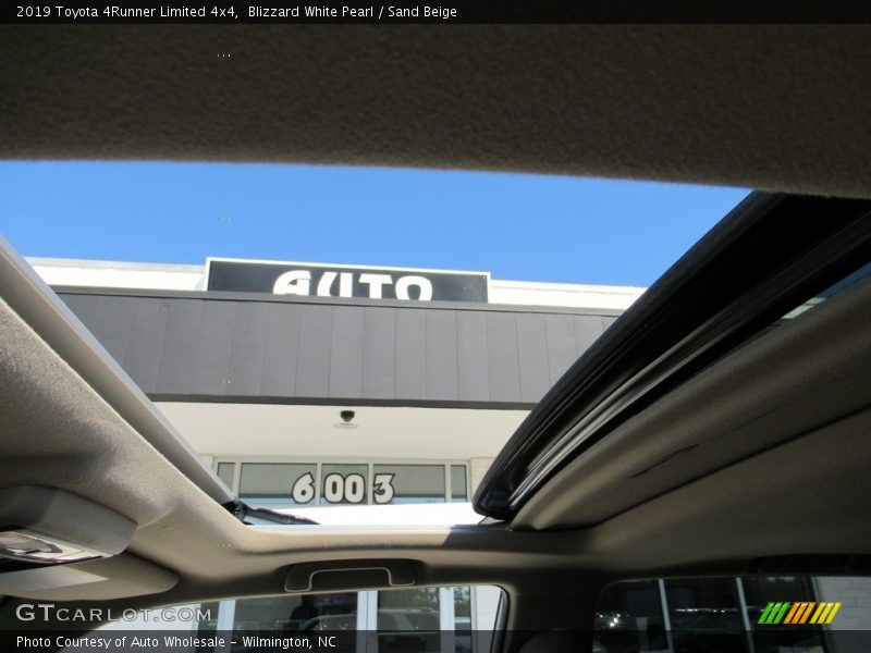 Blizzard White Pearl / Sand Beige 2019 Toyota 4Runner Limited 4x4