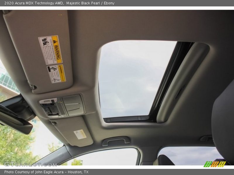 Sunroof of 2020 MDX Technology AWD