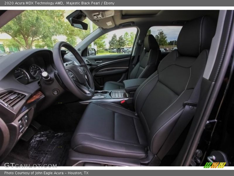 Front Seat of 2020 MDX Technology AWD