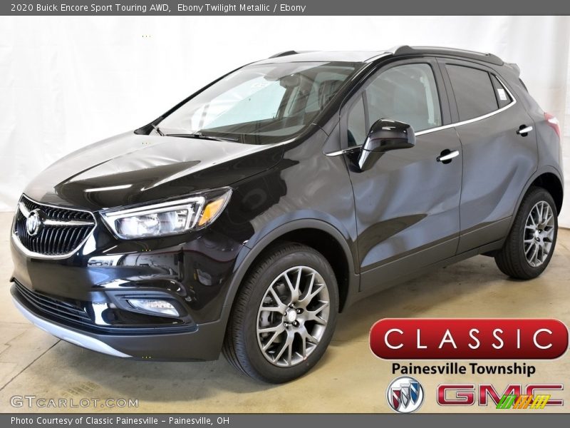 Ebony Twilight Metallic / Ebony 2020 Buick Encore Sport Touring AWD