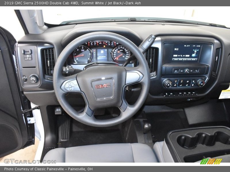 Summit White / Jet Black/­Dark Ash 2019 GMC Sierra 2500HD Double Cab 4WD