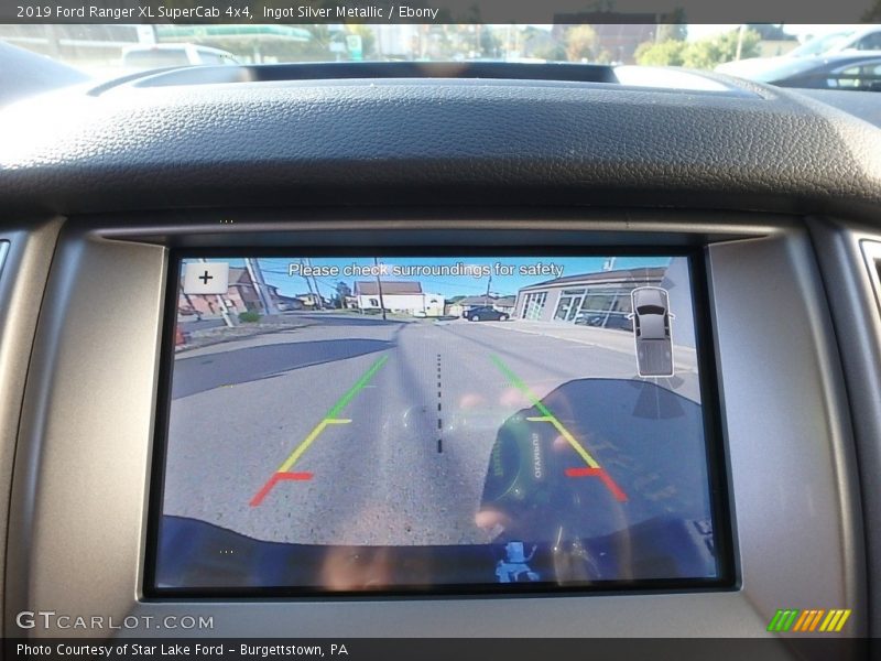Ingot Silver Metallic / Ebony 2019 Ford Ranger XL SuperCab 4x4