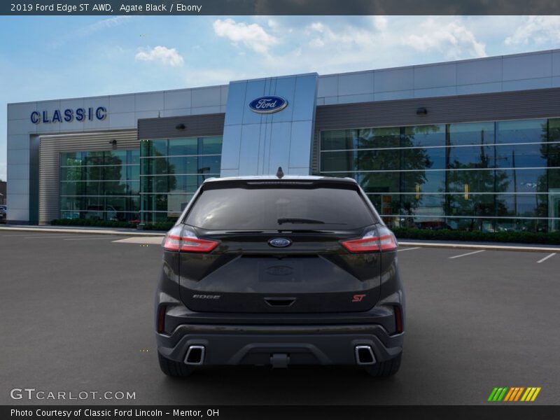Agate Black / Ebony 2019 Ford Edge ST AWD
