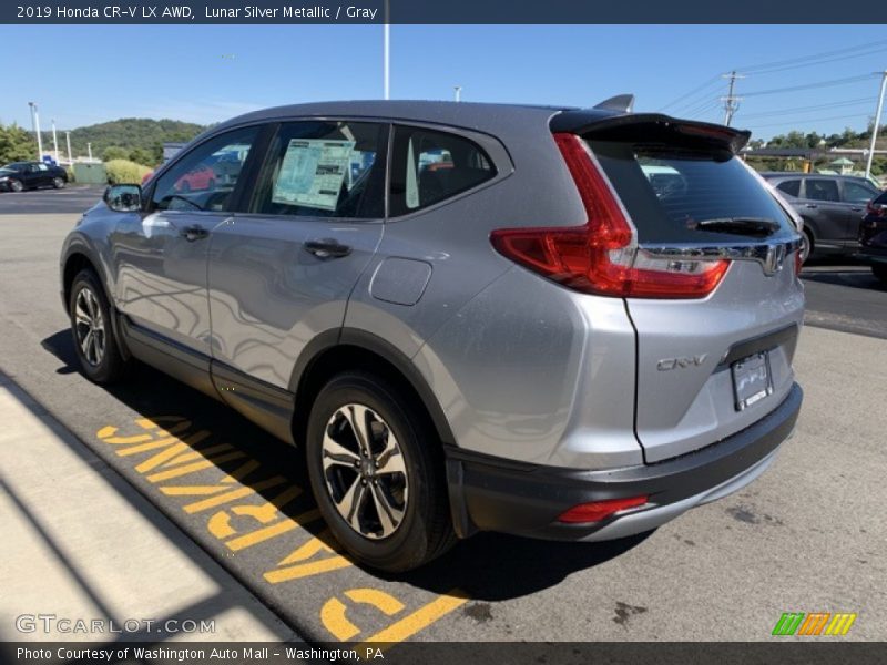 Lunar Silver Metallic / Gray 2019 Honda CR-V LX AWD