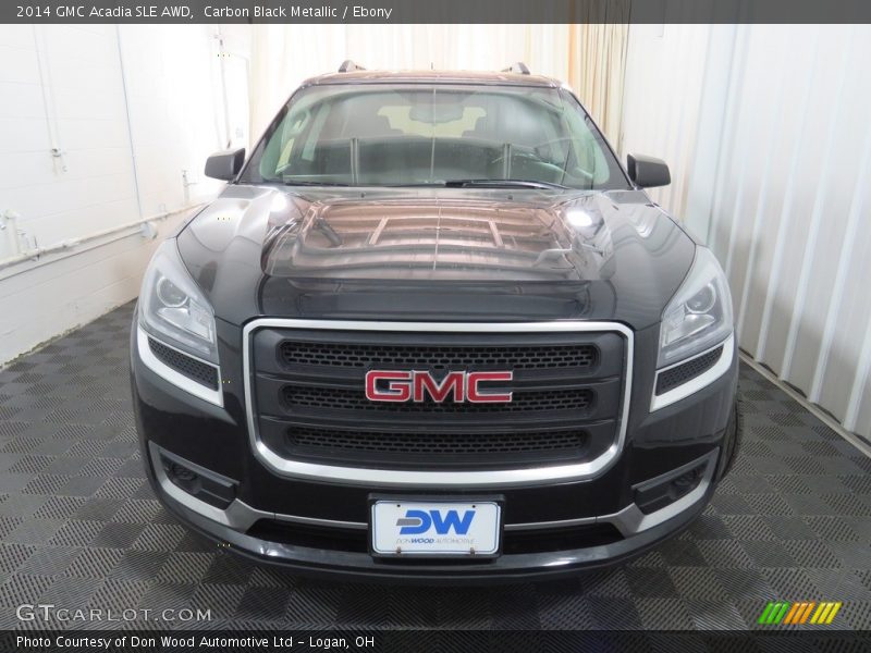 Carbon Black Metallic / Ebony 2014 GMC Acadia SLE AWD