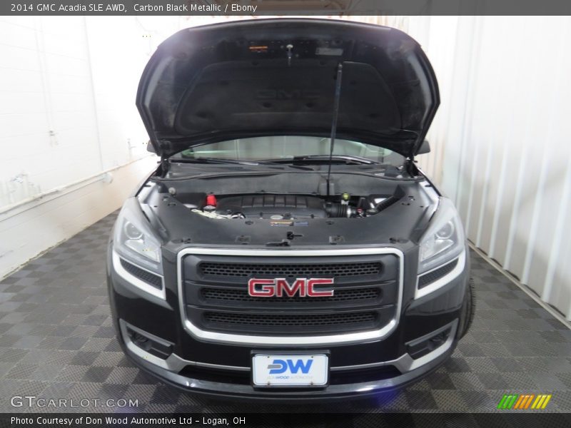 Carbon Black Metallic / Ebony 2014 GMC Acadia SLE AWD