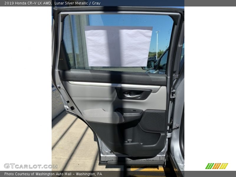 Lunar Silver Metallic / Gray 2019 Honda CR-V LX AWD