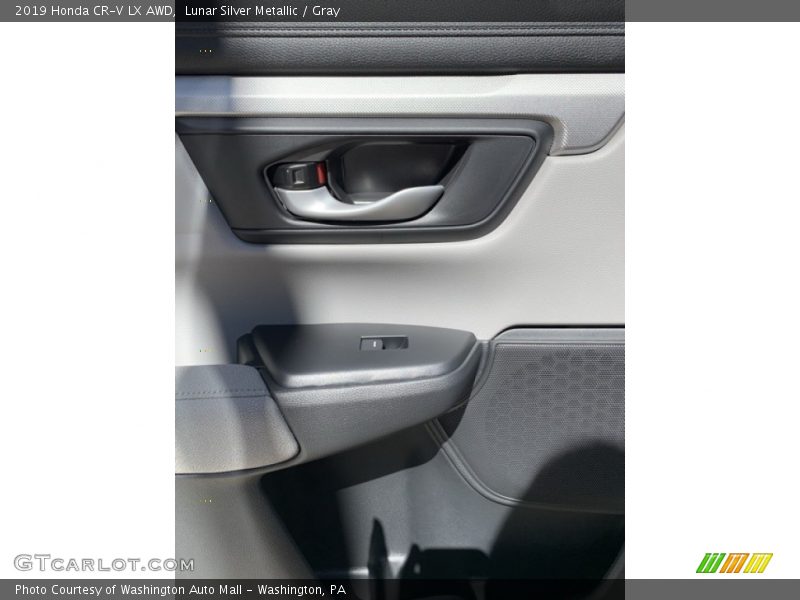 Lunar Silver Metallic / Gray 2019 Honda CR-V LX AWD