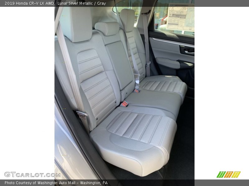 Lunar Silver Metallic / Gray 2019 Honda CR-V LX AWD