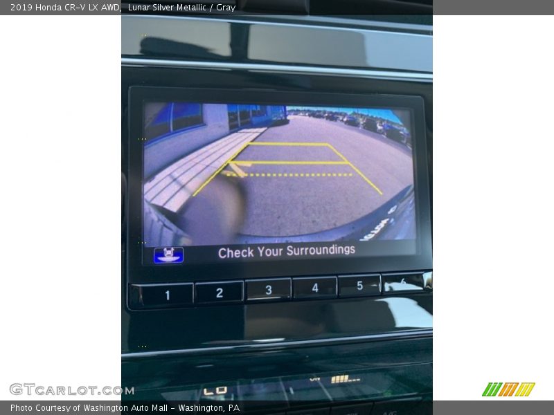 Lunar Silver Metallic / Gray 2019 Honda CR-V LX AWD