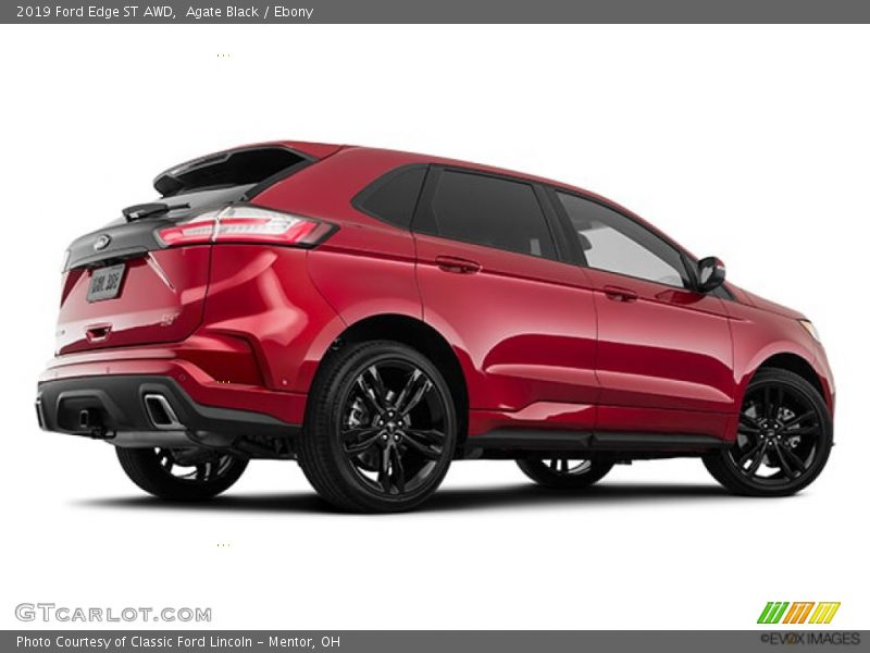 Agate Black / Ebony 2019 Ford Edge ST AWD