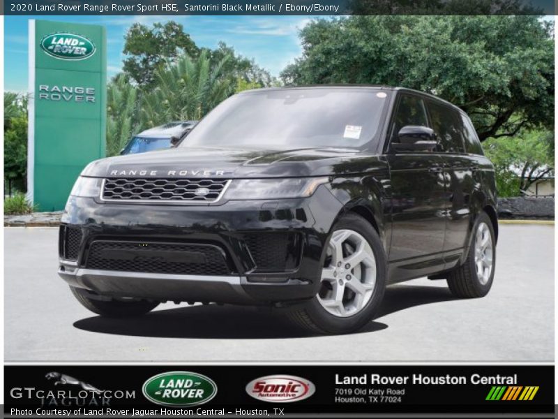 Santorini Black Metallic / Ebony/Ebony 2020 Land Rover Range Rover Sport HSE