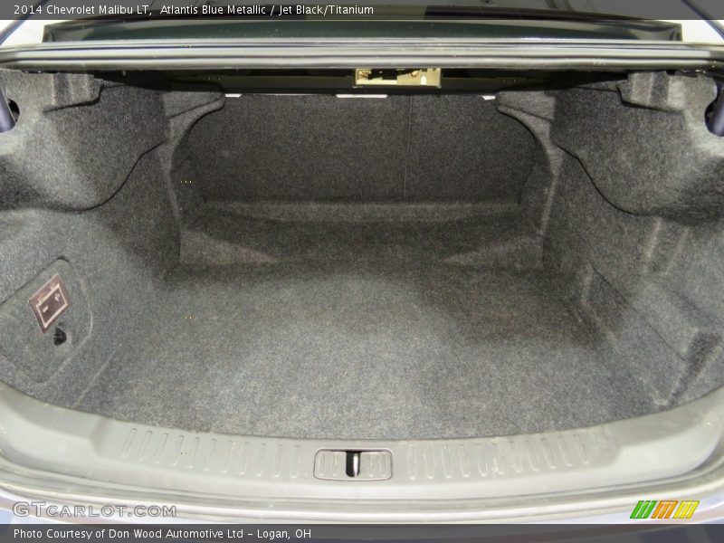 Atlantis Blue Metallic / Jet Black/Titanium 2014 Chevrolet Malibu LT