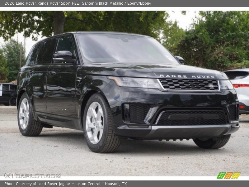 Santorini Black Metallic / Ebony/Ebony 2020 Land Rover Range Rover Sport HSE