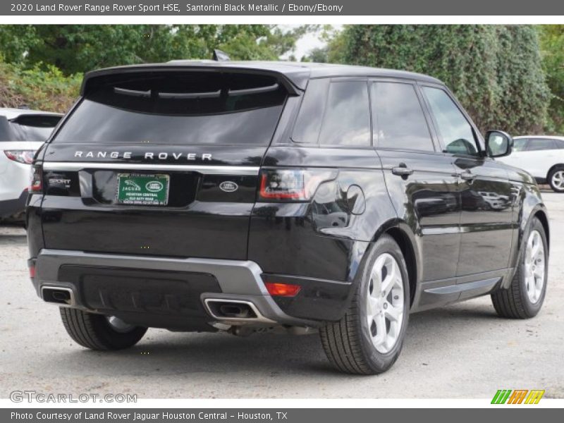 Santorini Black Metallic / Ebony/Ebony 2020 Land Rover Range Rover Sport HSE
