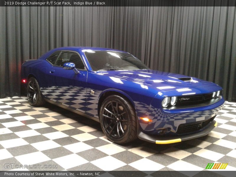 Indigo Blue / Black 2019 Dodge Challenger R/T Scat Pack