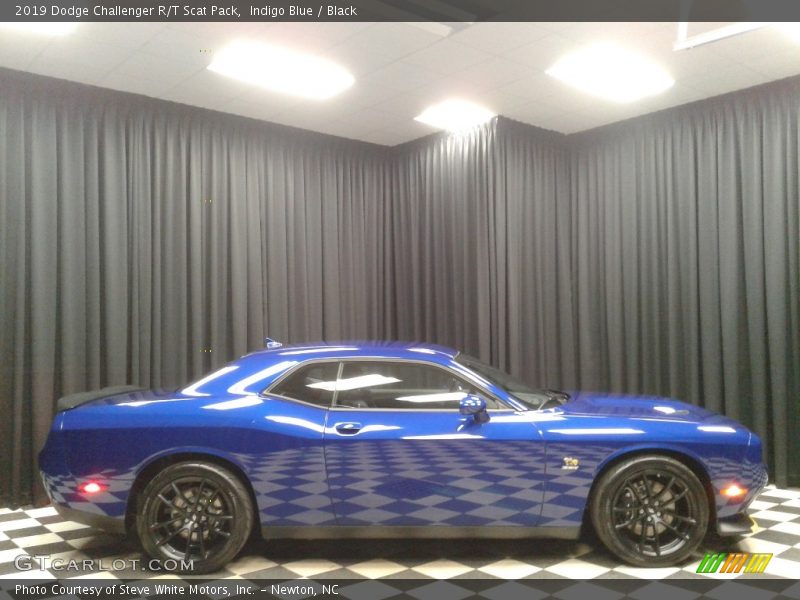 Indigo Blue / Black 2019 Dodge Challenger R/T Scat Pack