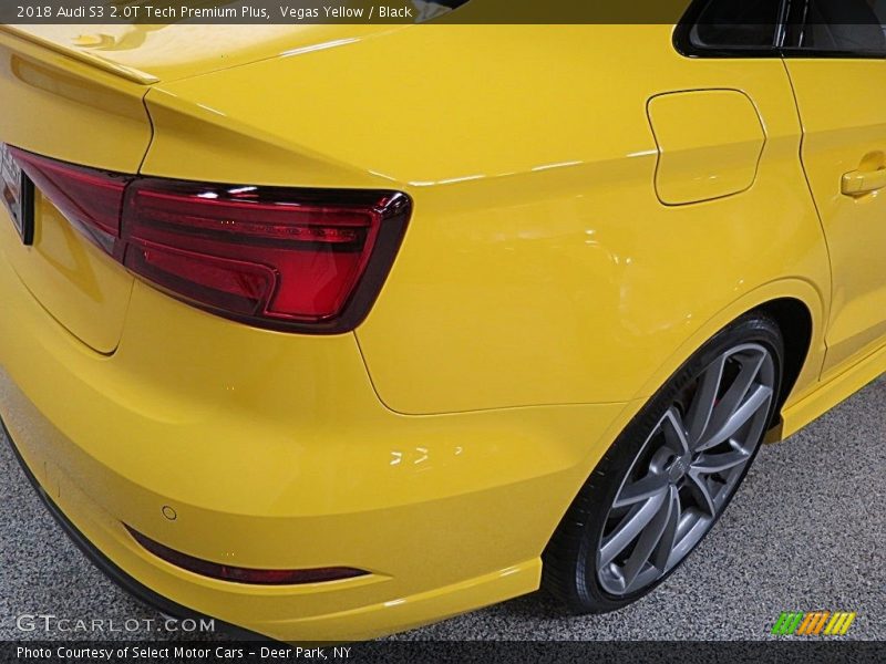 Vegas Yellow / Black 2018 Audi S3 2.0T Tech Premium Plus