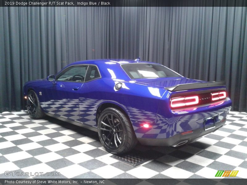 Indigo Blue / Black 2019 Dodge Challenger R/T Scat Pack