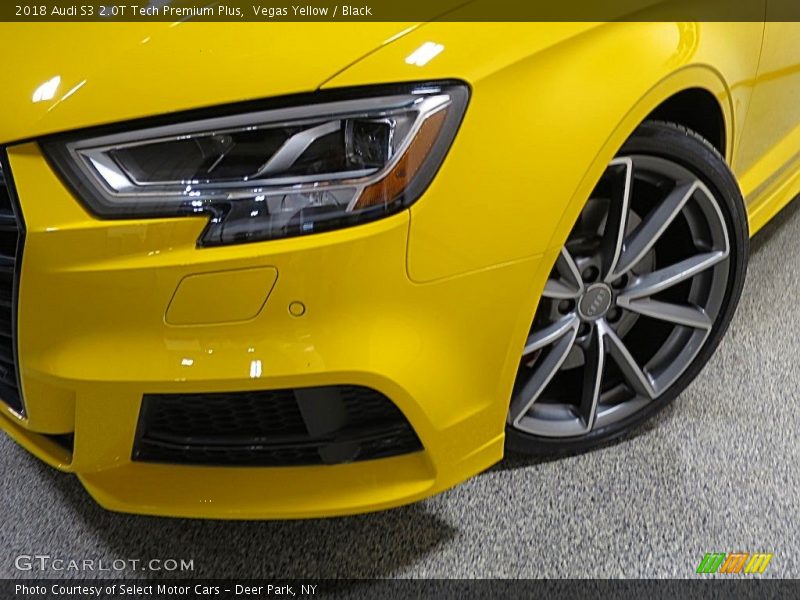 Vegas Yellow / Black 2018 Audi S3 2.0T Tech Premium Plus