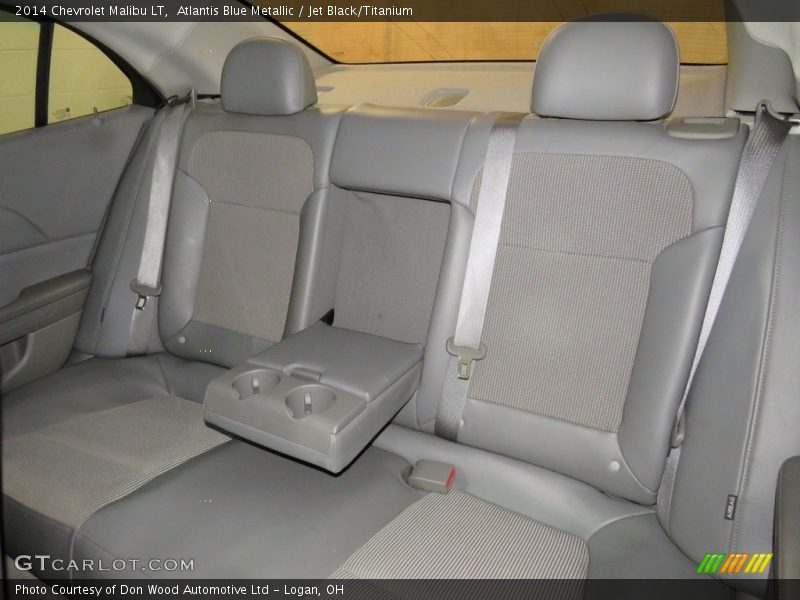Atlantis Blue Metallic / Jet Black/Titanium 2014 Chevrolet Malibu LT