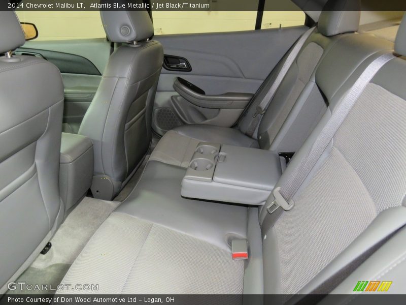Atlantis Blue Metallic / Jet Black/Titanium 2014 Chevrolet Malibu LT