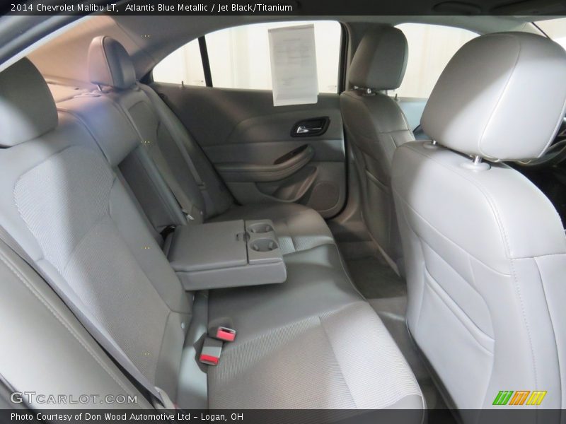 Atlantis Blue Metallic / Jet Black/Titanium 2014 Chevrolet Malibu LT