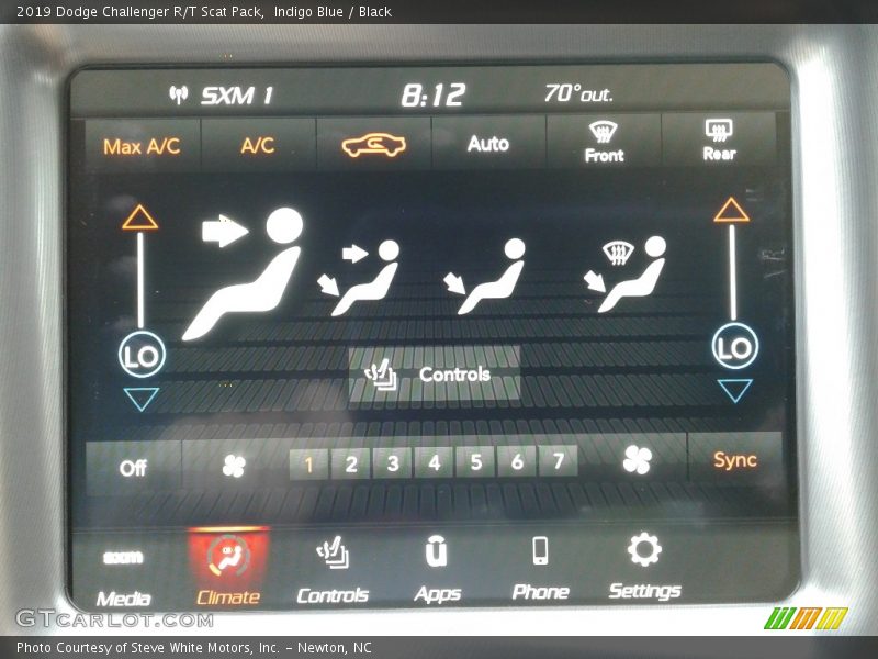 Indigo Blue / Black 2019 Dodge Challenger R/T Scat Pack