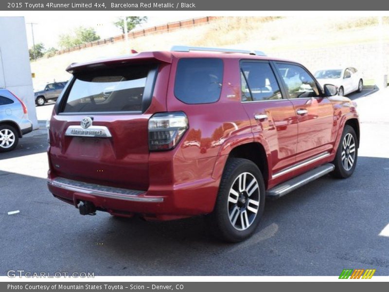 Barcelona Red Metallic / Black 2015 Toyota 4Runner Limited 4x4