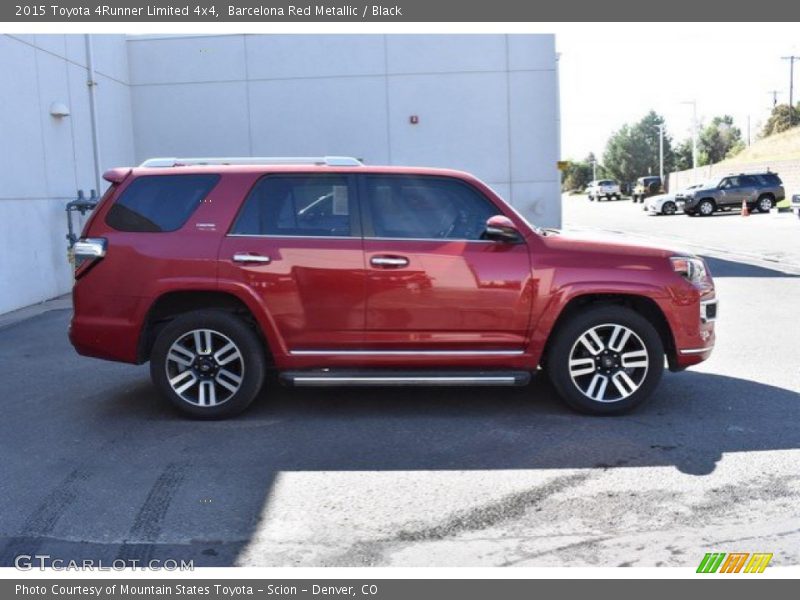 Barcelona Red Metallic / Black 2015 Toyota 4Runner Limited 4x4