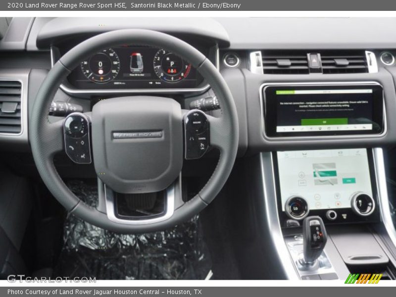 Santorini Black Metallic / Ebony/Ebony 2020 Land Rover Range Rover Sport HSE