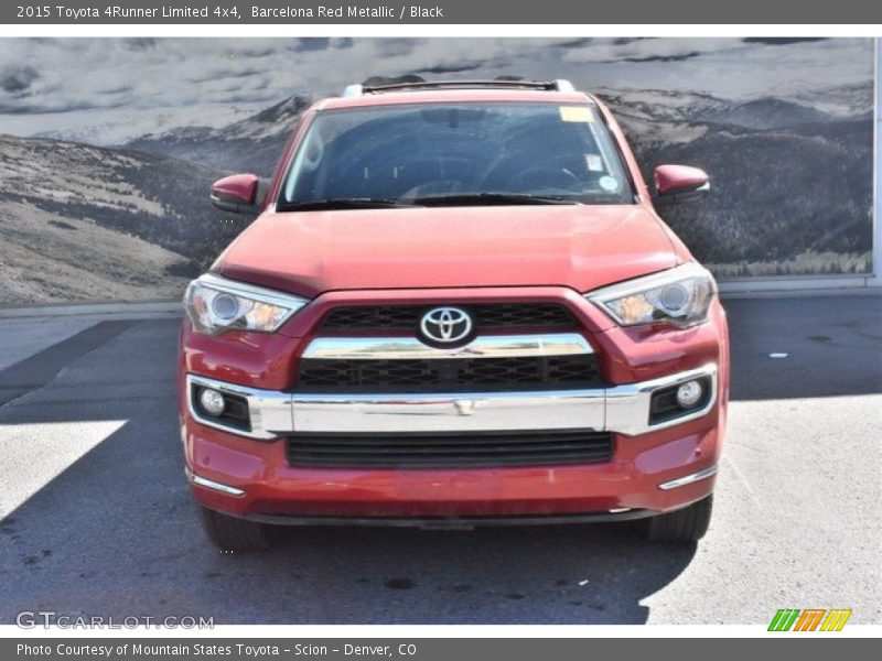 Barcelona Red Metallic / Black 2015 Toyota 4Runner Limited 4x4